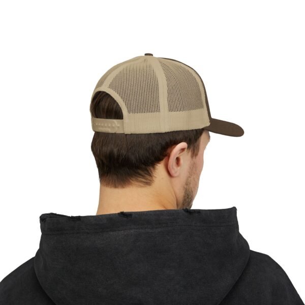 RUN Snapback Trucker Cap - Find Your Pace, Perfect for Runners and Outdoor Enthusiasts - Image 40