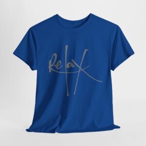 Relax Unisex Heavy Cotton Tee - Casual Comfort for Everyday Wear