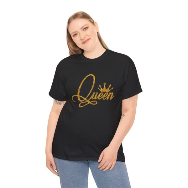 Queen Glitter Unisex Heavy Cotton Tee - Image 29