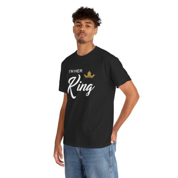 I'm Her King Unisex Heavy Cotton Tee | Perfect Gift for Partners - Image 19