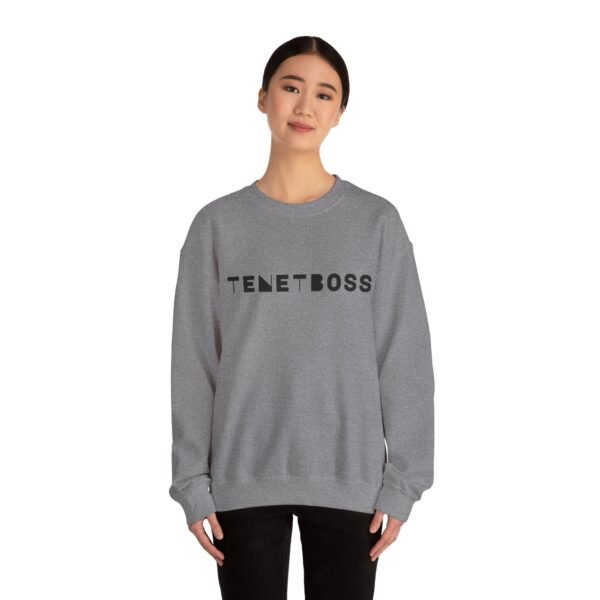 Unisex Heavy Blend™ Crewneck Sweatshirt - TENETBOSS Design for Casual Comfort - Image 4