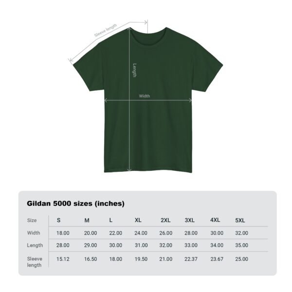 Forest Green color unisex Cotton Tee - Image 10