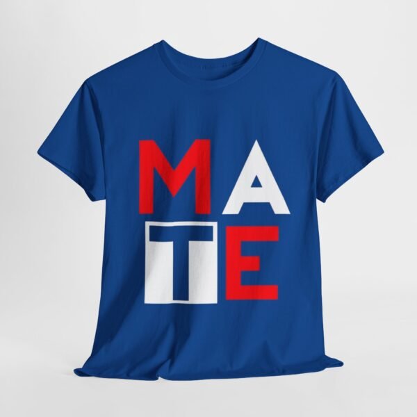Girls Heavy Cotton Tee: Bold 'MATE' Graphic Tee for Casual Style - Image 17