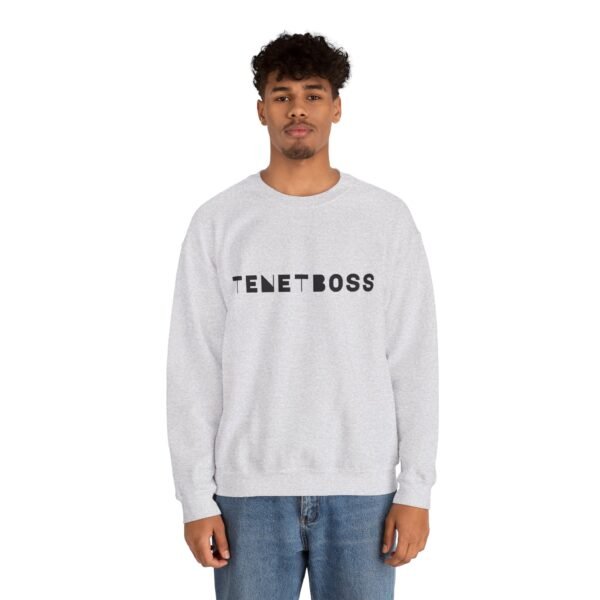 Casual TenetBoss Crewneck Sweatshirt - Unisex Heavy Blend - Image 10