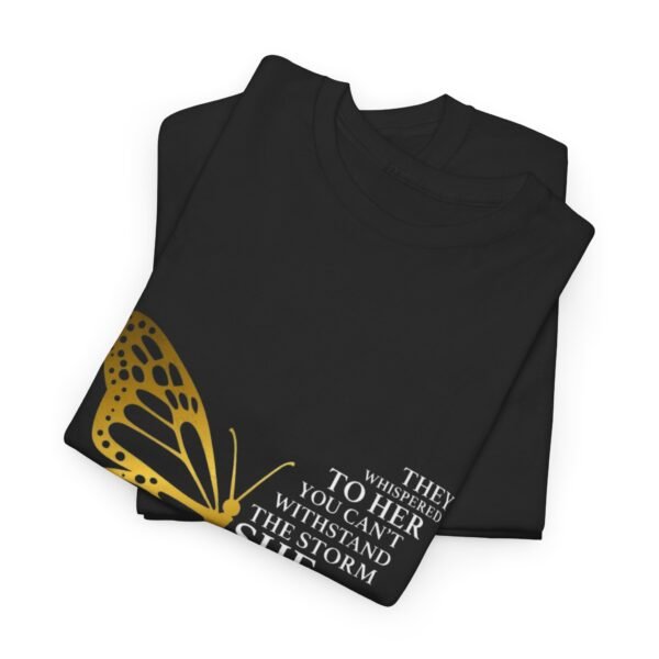 Empowering Butterfly Quote Unisex Heavy Cotton Tee - Image 18