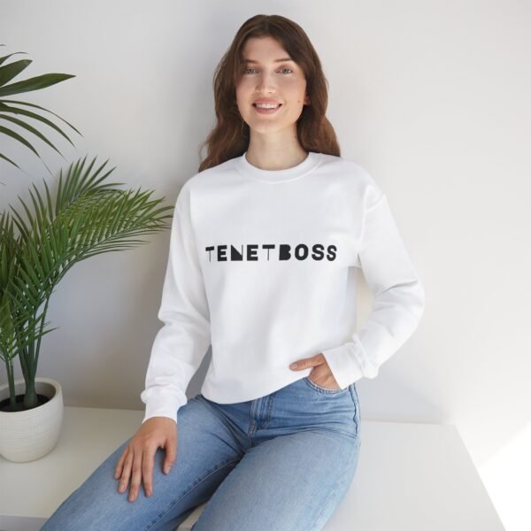 Unisex Crewneck Sweatshirt - Trendy TENETBOSS Design - Image 11
