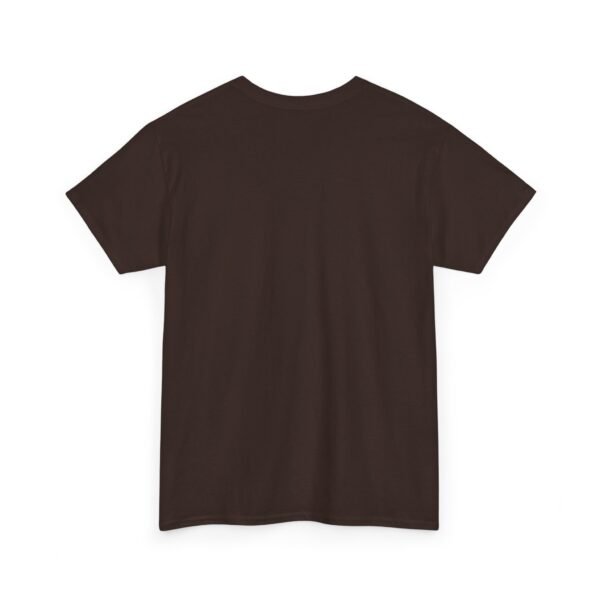 Dark chocolate color unisex Cotton Tee - Image 4