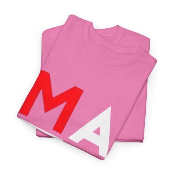 Girls Heavy Cotton Tee: Bold 'MATE' Graphic Tee for Casual Style - Image 6