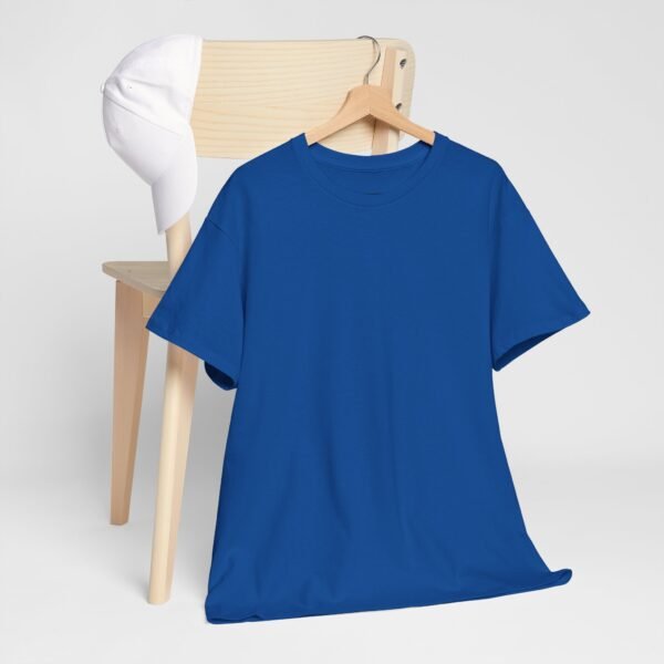 Royal color unisex Cotton Tee - Image 5