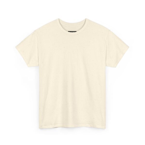 Natural color unisex Cotton Tee - Image 3