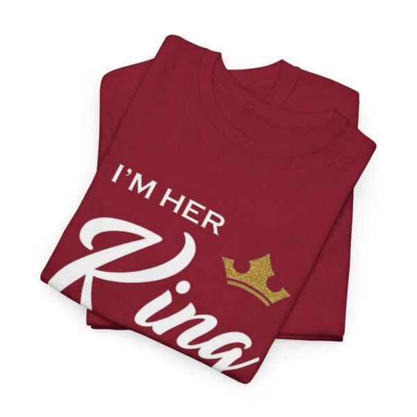I'm Her King Unisex Heavy Cotton Tee | Perfect Gift for Partners - Image 8