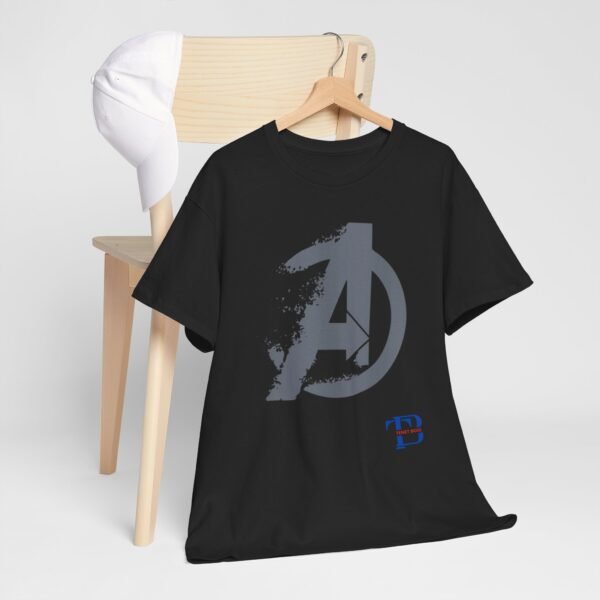 Avengers Inspired Unisex Heavy Cotton Tee - Comic Style Graphic Shirt for Fans - Image 13
