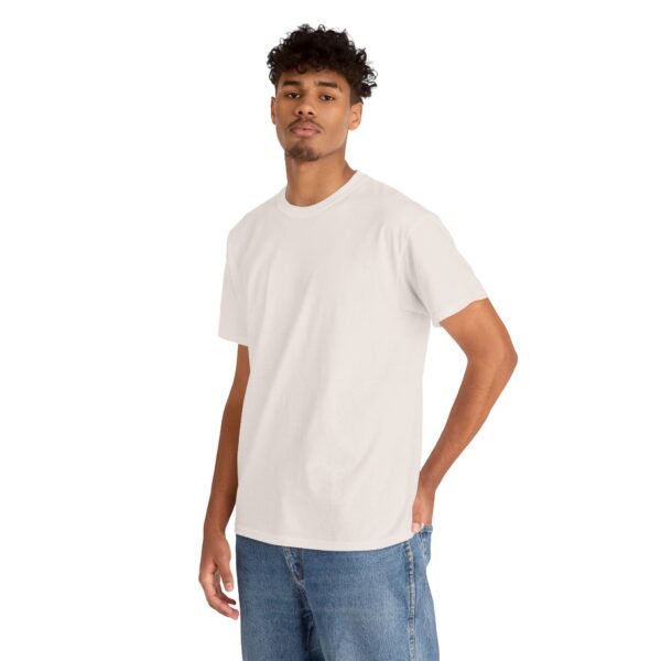 ice grey color unisex Cotton Tee - Image 9
