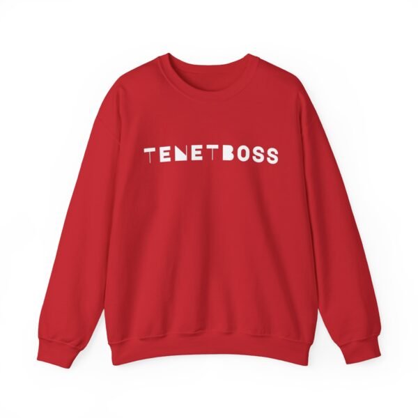 Trendy Unisex Crewneck Sweatshirt - 'TENETBOSS' Graphic