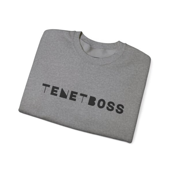 Unisex Heavy Blend™ Crewneck Sweatshirt - TENETBOSS Design for Casual Comfort - Image 3