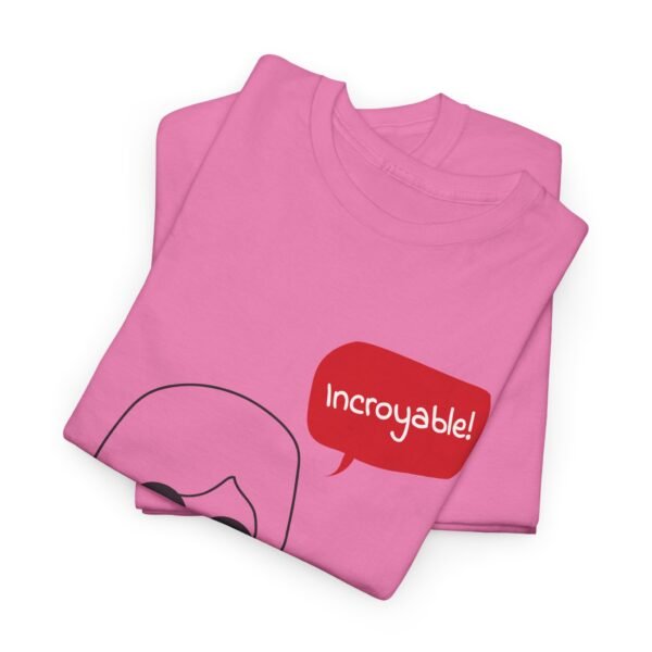 "Incredible Vibes" girls Heavy Cotton Tee - Stylish Graphic T-Shirt with Fun Sunglasses Design - Image 18