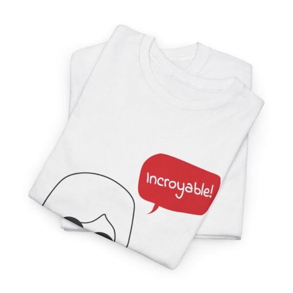 "Incredible Vibes" girls Heavy Cotton Tee - Stylish Graphic T-Shirt with Fun Sunglasses Design - Image 8