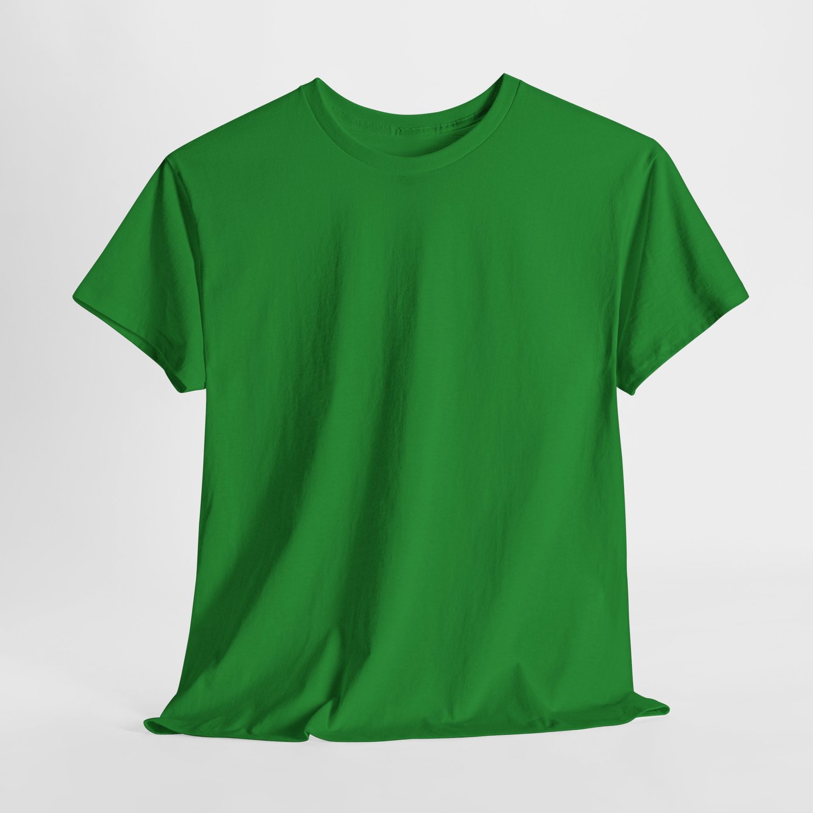 Green color (Turf Green ,Antique Irish Green ,Irish Green) unisex Cotton Tee