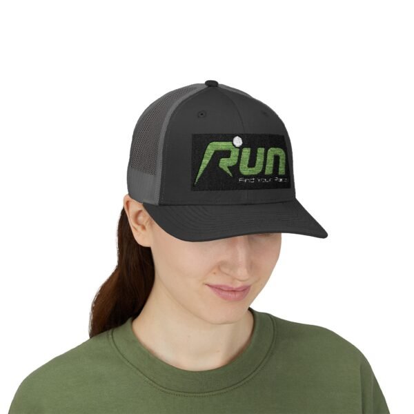 RUN Snapback Trucker Cap - Find Your Pace, Perfect for Runners and Outdoor Enthusiasts - Image 17
