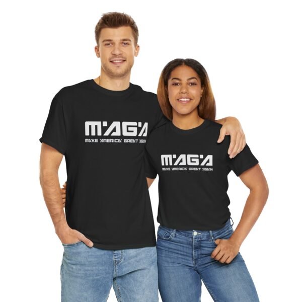 Unisex Heavy Cotton Tee - M'A'GA Make America Great Again Shirt - Image 9