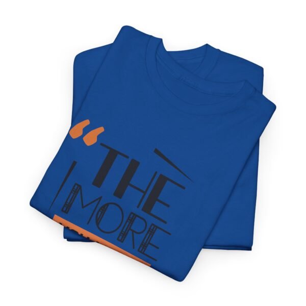 Motivational Unisex Heavy Cotton Tee - "The More You Learn, The More You Earn" - Image 16