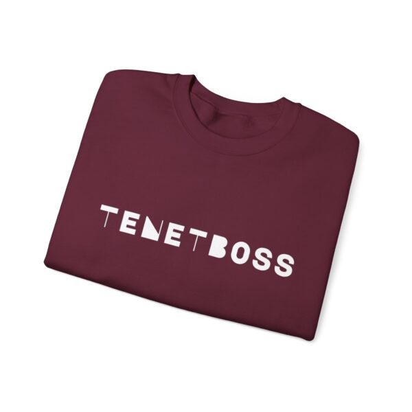 Trendy Unisex Crewneck Sweatshirt - TENETBOSS Design for Casual Comfort - Image 3