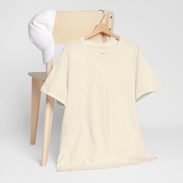 Natural color unisex Cotton Tee - Image 5