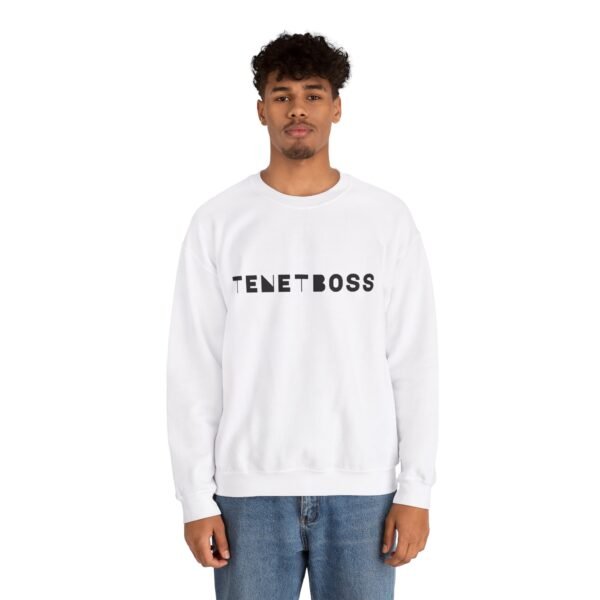 Unisex Crewneck Sweatshirt - Trendy TENETBOSS Design - Image 10