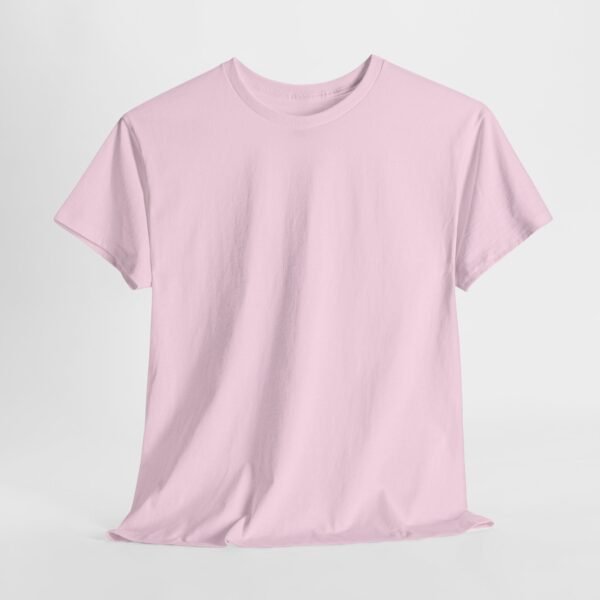 Light pink color unisex Cotton Tee