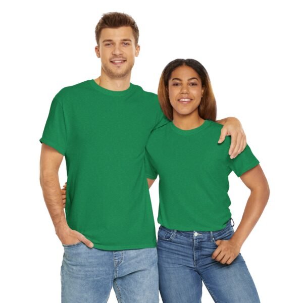 Green color (Turf Green ,Antique Irish Green ,Irish Green) unisex Cotton Tee - Image 29