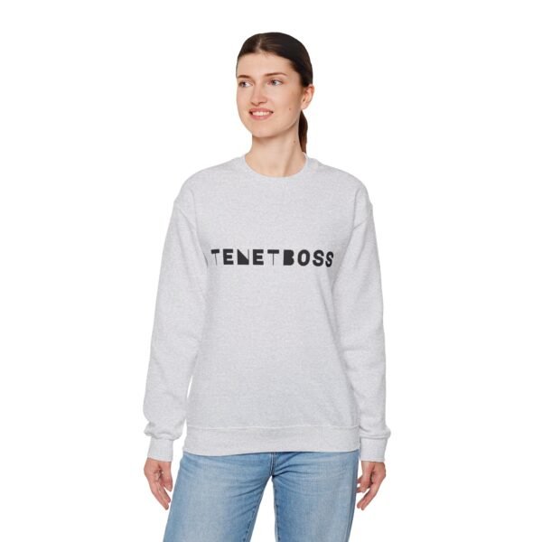 Casual TenetBoss Crewneck Sweatshirt - Unisex Heavy Blend - Image 7