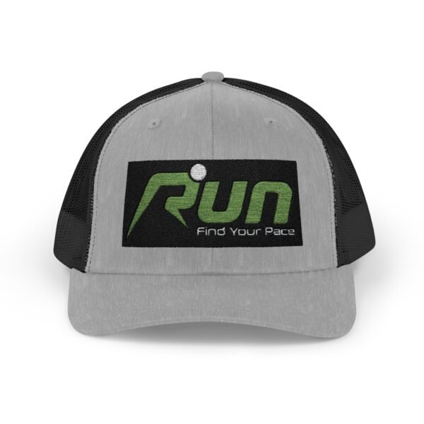 RUN Snapback Trucker Cap - Find Your Pace, Perfect for Runners and Outdoor Enthusiasts - Image 31