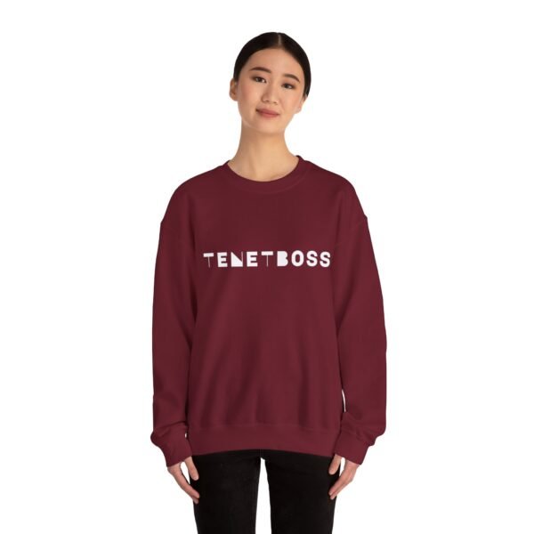 Unisex Heavy Blend™ Crewneck Sweatshirt - TENETBOSS Graphic - Image 4