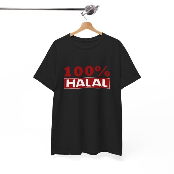 100% Halal Unisex Heavy Cotton Tee - Comfortable & Stylish Islamic Apparel - Image 4