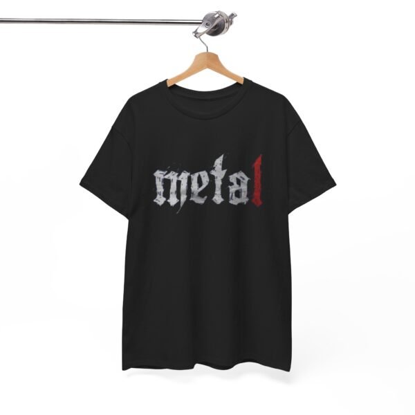 Unisex Heavy Cotton Tee - Metal Music Graphic Tee - Image 4