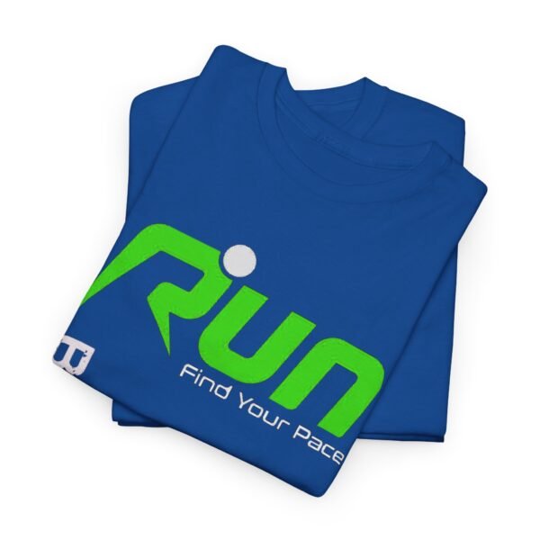 Motivational Running Tee - "Run Believe Find Your Pace" Unisex Heavy Cotton Shirt - Image 28