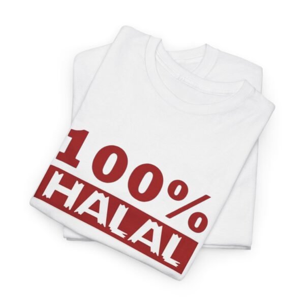 100% Halal Unisex Heavy Cotton Tee - Comfortable & Stylish Islamic Apparel - Image 17