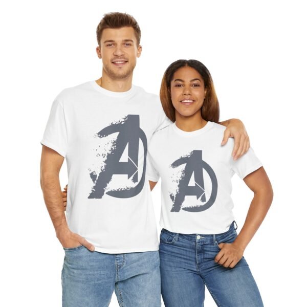 Avengers Graphic Unisex Heavy Cotton Tee – Superhero Apparel for Fans - Image 19