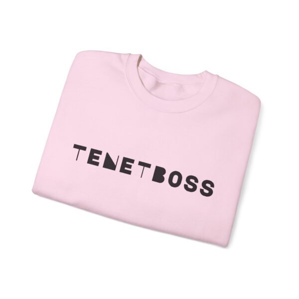 Trendy Unisex Crewneck Sweatshirt - 'TENETBOSS' Statement Piece - Image 14