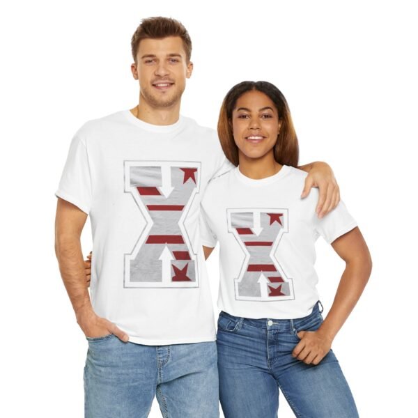 X Marks the Spot Unisex Heavy Cotton Tee - Casual Streetwear for Everyday Adventures - Image 15