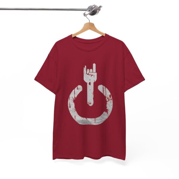 Rock On Unisex Heavy Cotton Tee - Music Lover's Graphic T-Shirt - Image 12