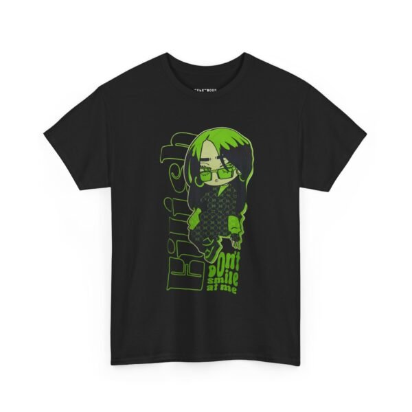 Don't Smile at Me Graphic Tee - girls Heavy Cotton Tee - Image 2